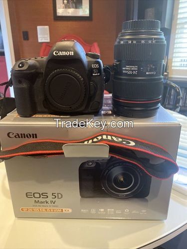  CANON EOS 5D MARK IV DIGITAL SLR CAMERA WITH COMPLETE LENS KIT