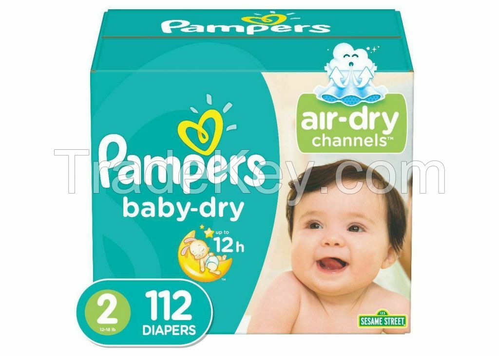 Pampers Baby Dry Diapers Super Pack - (Select Size)