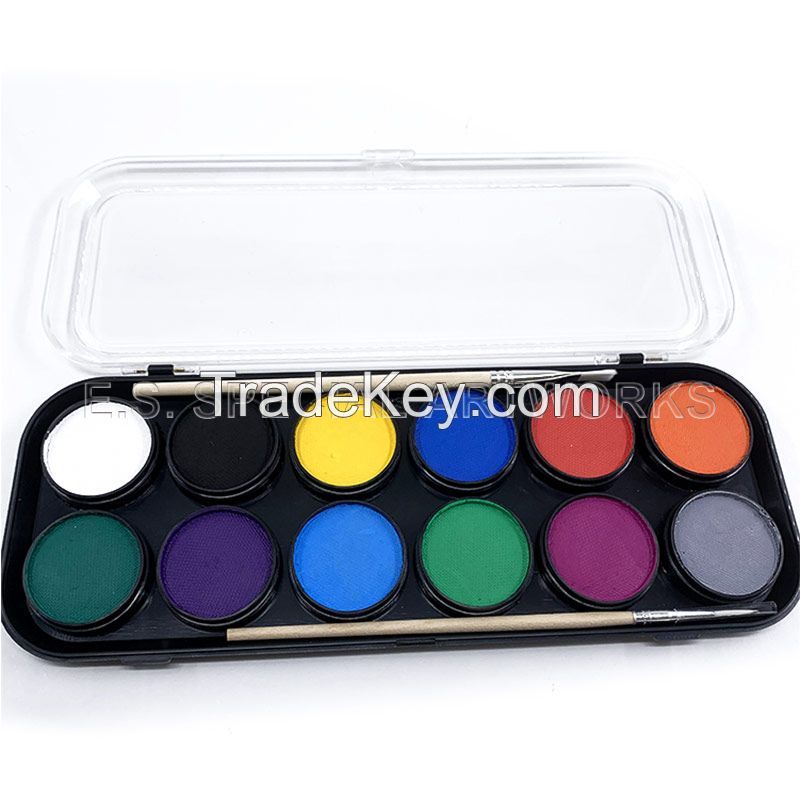  ES-FPE-012 12 customized Color Professional Round Palette