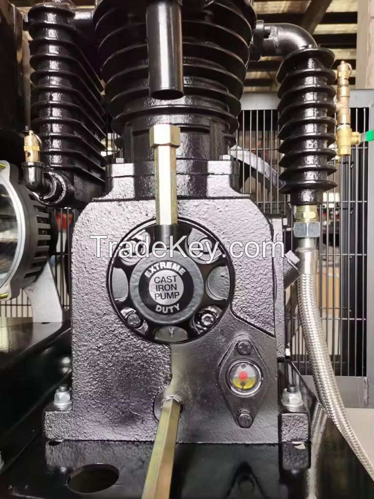 Industrial 3-in-1 diesel air compressor