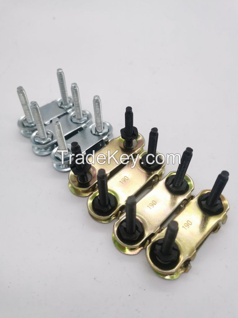 Factory Supply Fastener Bolt Solid Plate for Rubber Conveyor Belt