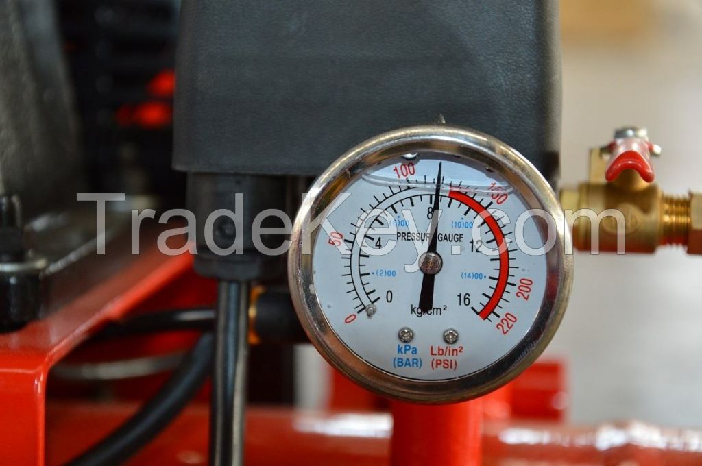 Condor 4HP 3KW 115PSI Portable Piston Air Compressor with Handle & Wheels