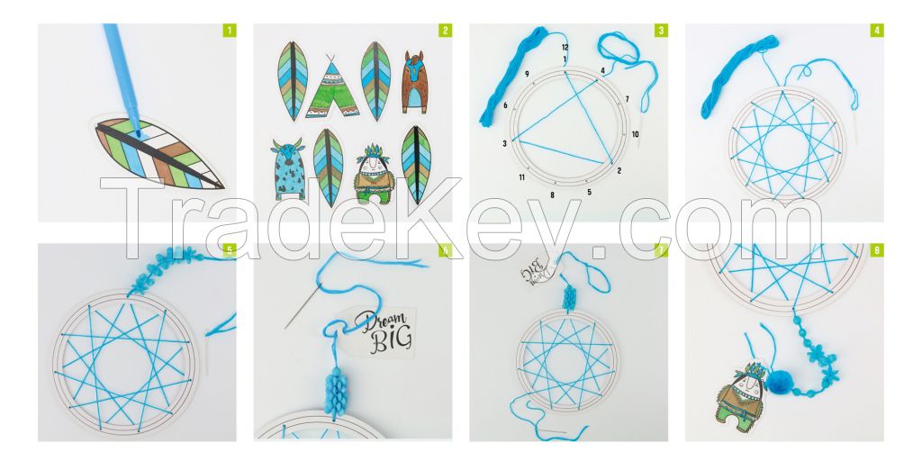 DIY EASY WAY TO MAKE CRAFT KIT DREAM CATCHER DREAMS COME TRUE