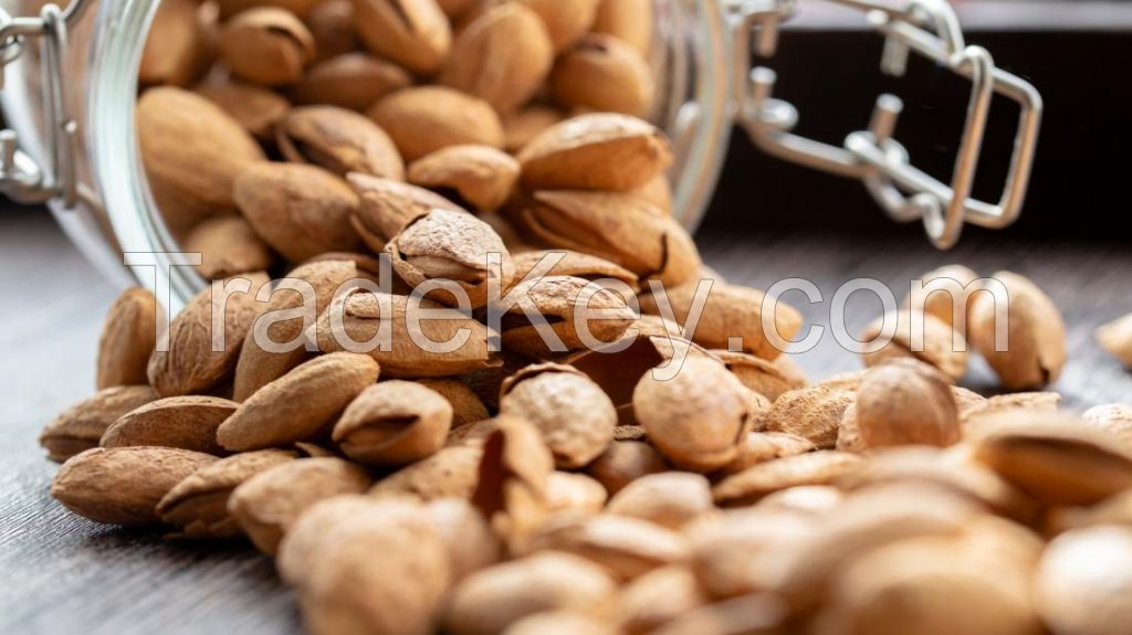 Crispy Roasted Original Almonds Nuts With BRC Certification, 100% Natural Almond Nuts High Quality Dried Raw Almonds Loose Sweet Almonds for Food Organic Dry Fruits