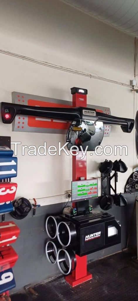 Hunter New Complete 3D Wheel Alignment Machine