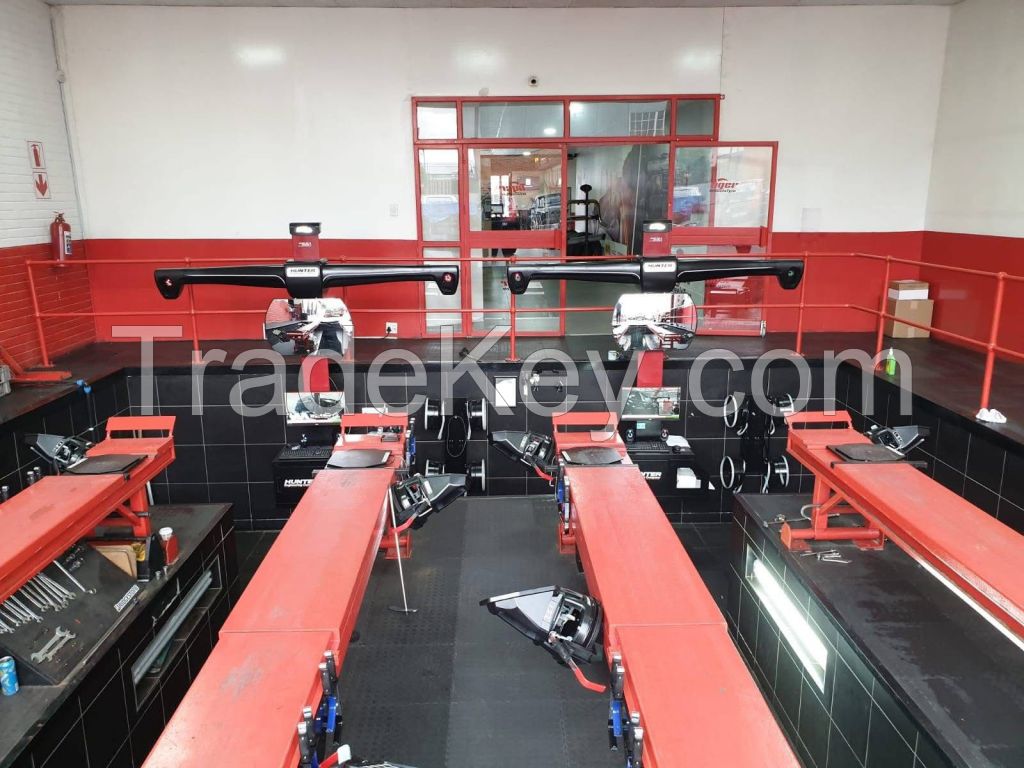 Complete Full Set Wheel Alignment Lift for 3d Wheel Alignment Machine