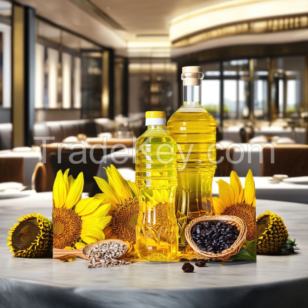 Factory Supply Edible Sunflower Oil Refined 1 5 Liters Wholesale Private Label for Cooking Bulk Drum Packaging Ukraine