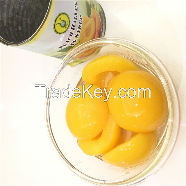 2024 Hot Selling Fresh Canned Peach Canned Yellow Peach Sweet Flavored in Syrup and Water Preservation Process