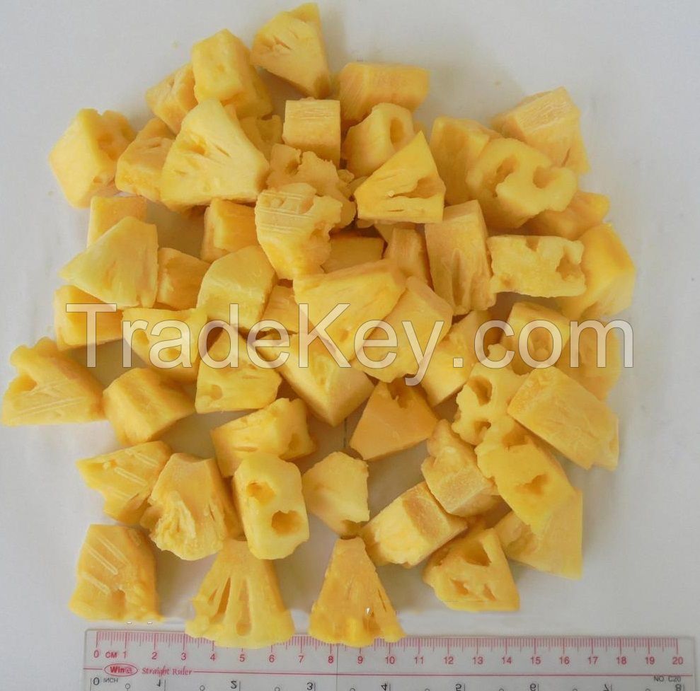 Best Selling 100% IQF Frozen Pineapple Chunk