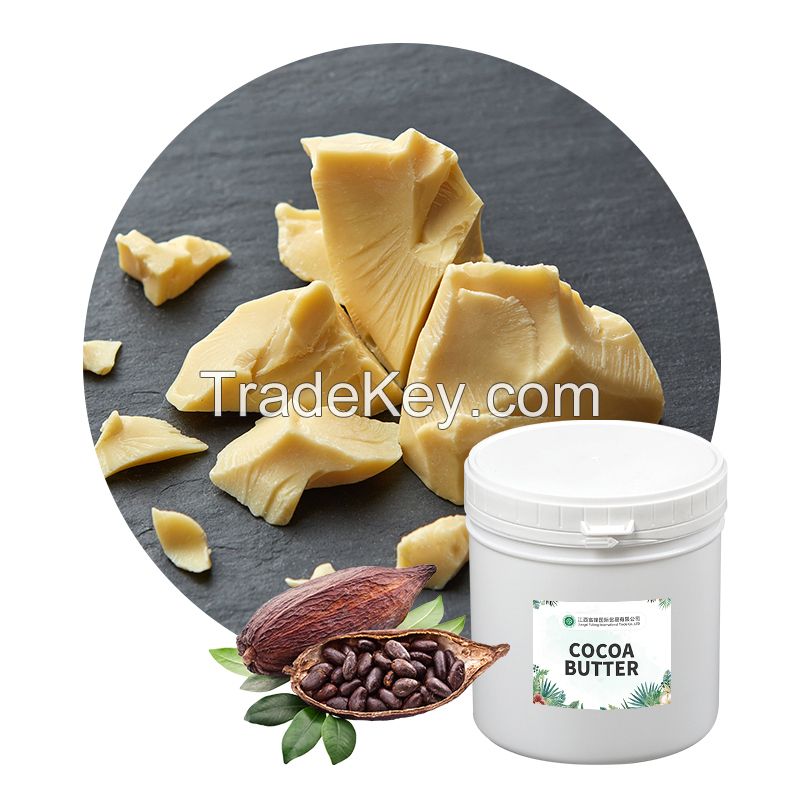 Organic Raw Cocoa Butter Raw Bulk Supplier, 1kg, Food Grade Unrefined Cacao Butter Vegan for Chocolate