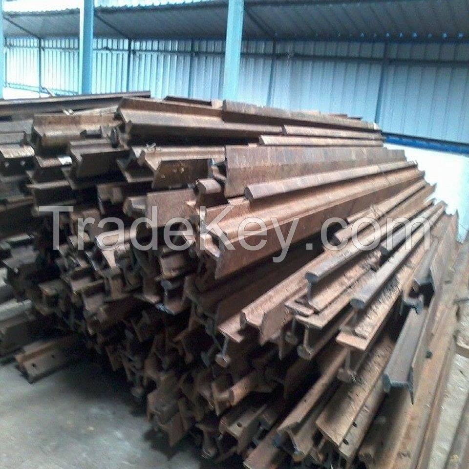 Used Train Railway Scrap R65 R60 R59 Light Rails Heavy Iron Scrap
