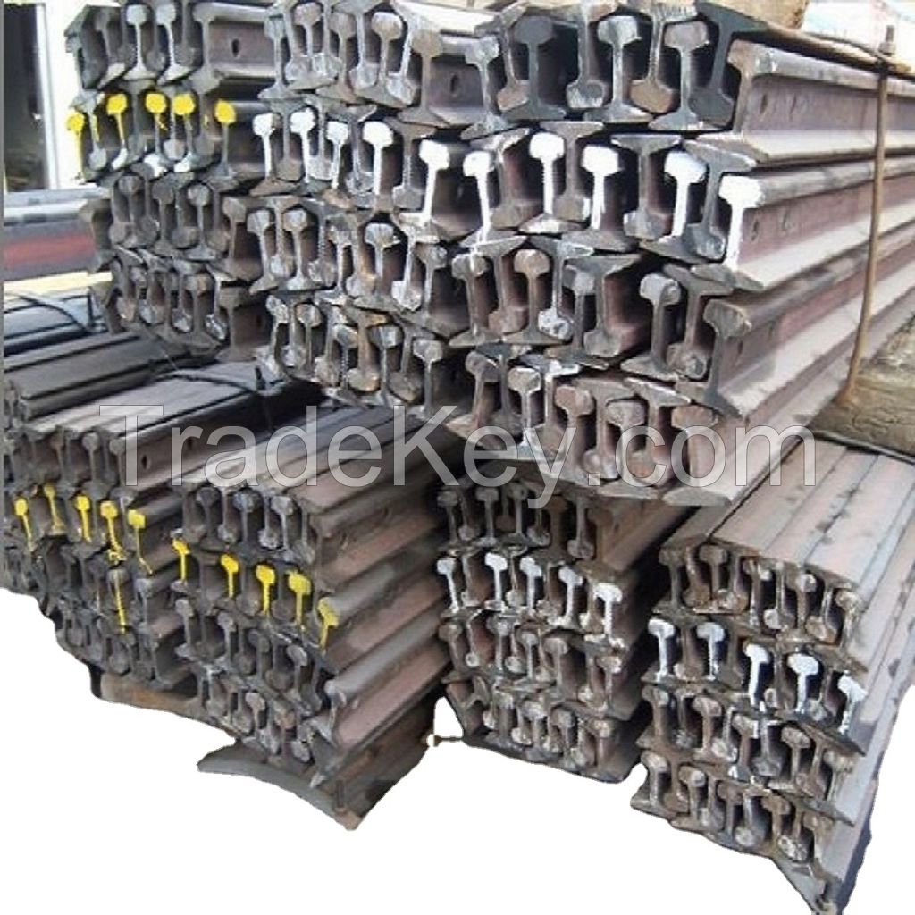 Used Train Railway Scrap R65 R60 R59 Light Rails Heavy Iron Scrap