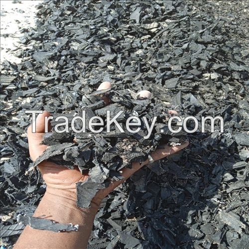Truck Tire Shredded Used Tyre Shredder Waste Recycling Shredded