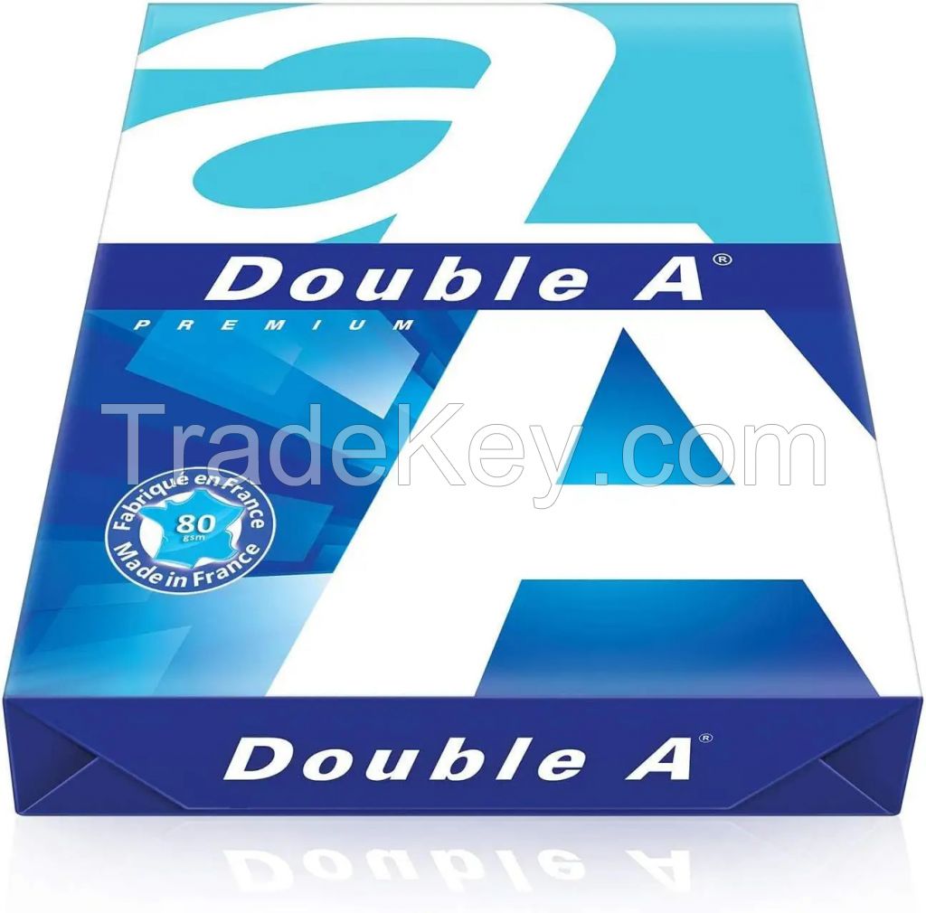   Wholesale A4 Size White Copy Paper Wood Pulp Printing 500 Sheets 70-80 Gsm 75 Gsm Options