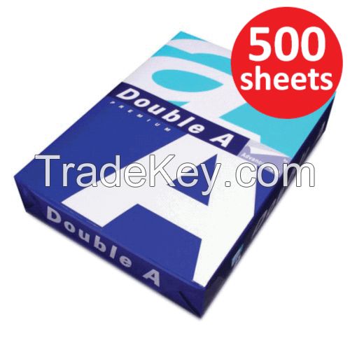   Wholesale A4 Size White Copy Paper Wood Pulp Printing 500 Sheets 70-80 Gsm 75 Gsm Options