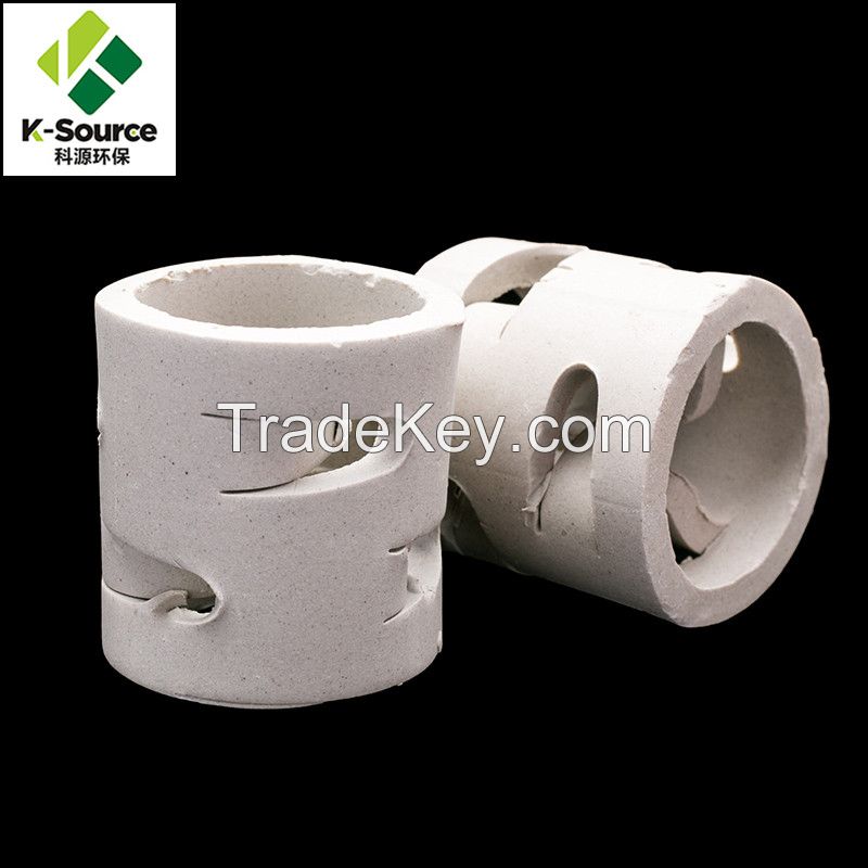 Proper Price Top Quality Random Packing Ceramic Raschig Ring Pall Manufacter