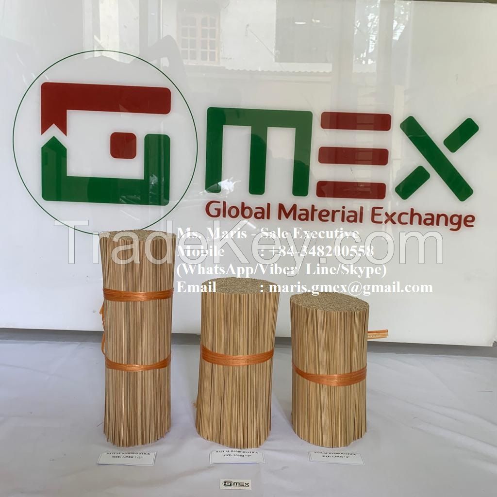 Natural Round Bamboo Sticks