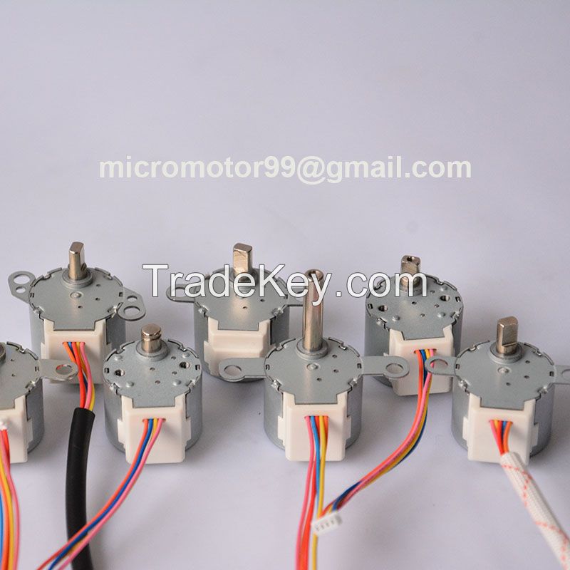  Factory Directly Supply 20byj46, 24byj, 28byj48, 24byj48, 30byj, 30byj46, 35byj46, 35byj412 DC Stepper Motor for Household Appliance