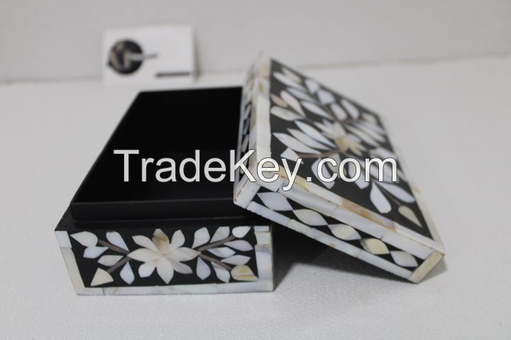 Mother Of Pearl Inlay Box