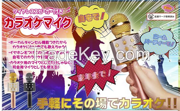 RS-S909,  Wireless karaoke microphone