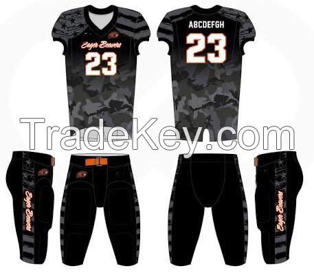 Wholesale High quality Custom American football uniform