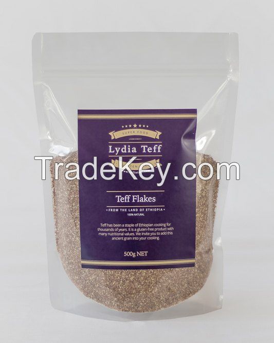 White Teff grains