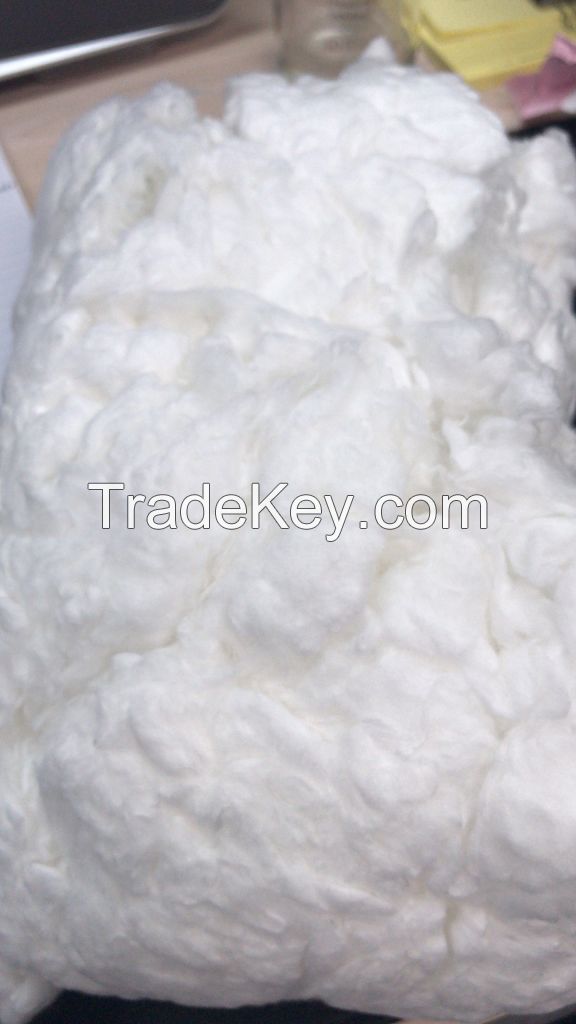 Bleached Cotton Comber Noil