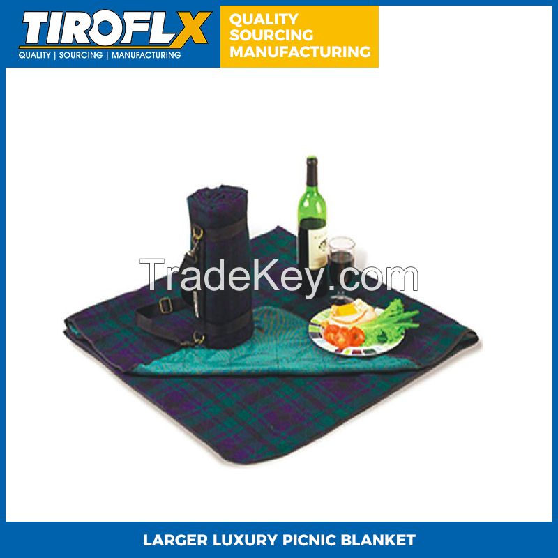 LARGER LUXURY PICNIC BLANKET