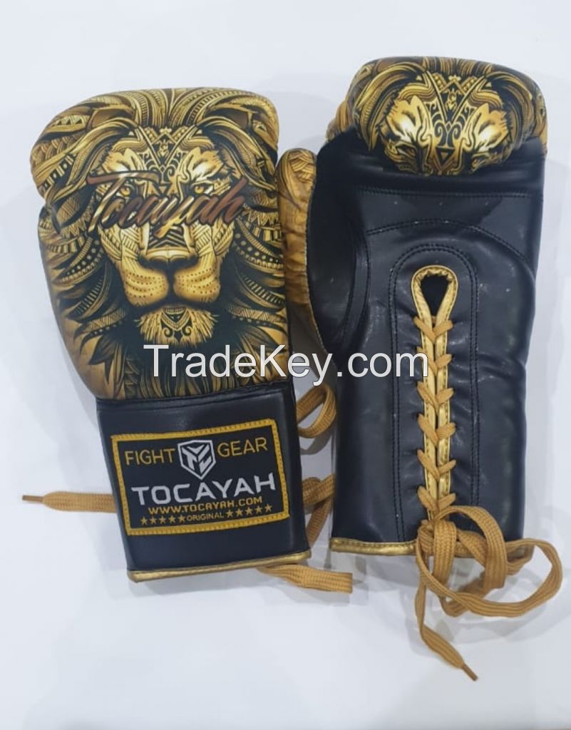 Boxing Gloves from Cowhide Leather with customized logos and labels