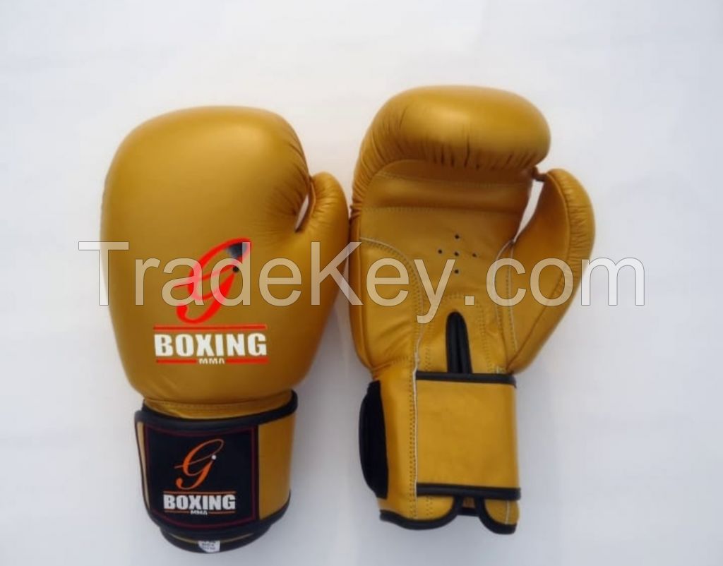 Boxing Gloves from Cowhide Leather with customized logos and labels