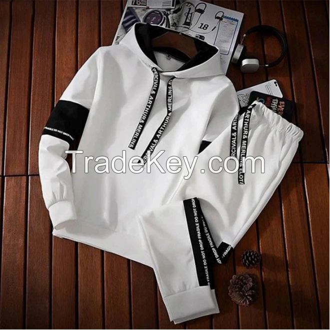 Black and white tracksuit