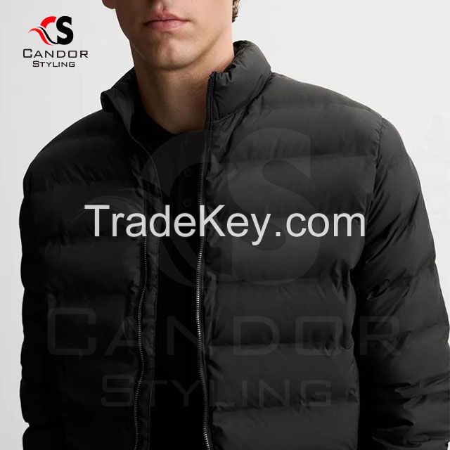 Winter Premium Black Puffer Jacket 