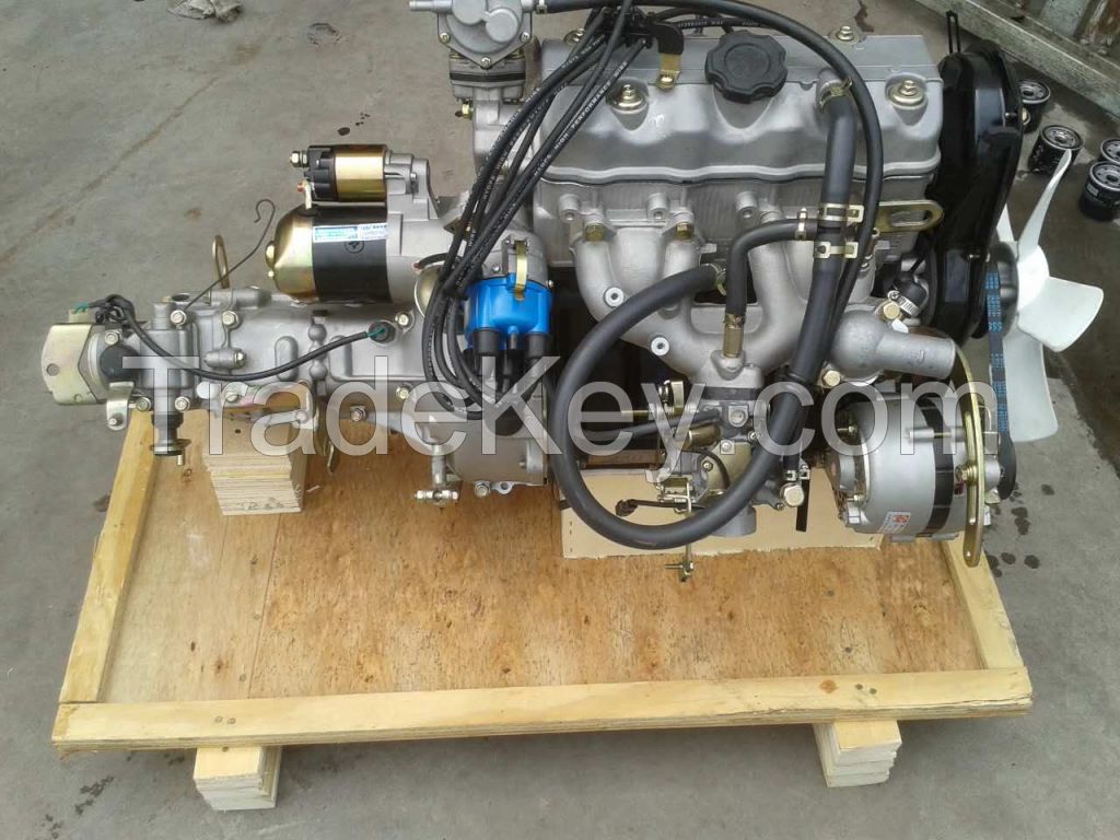 4 cylinder 1000cc gasoline engine f10a for suzuki sj410, carry