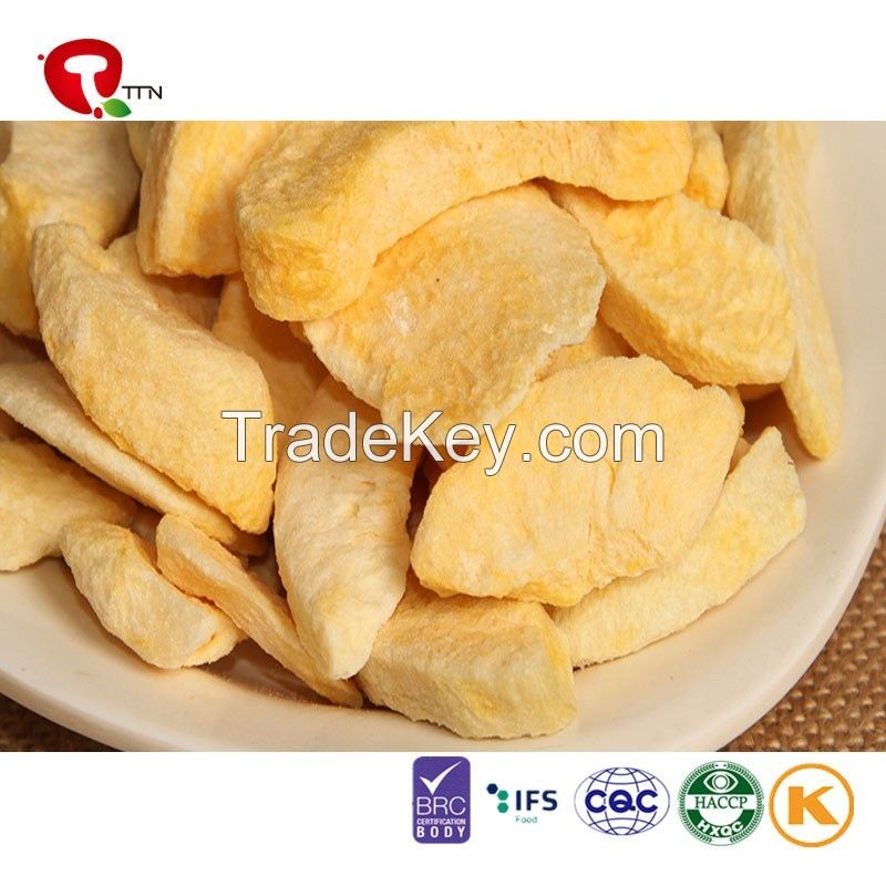 Factory wholesale bulk freeze dried peach freeze dried yellow peach