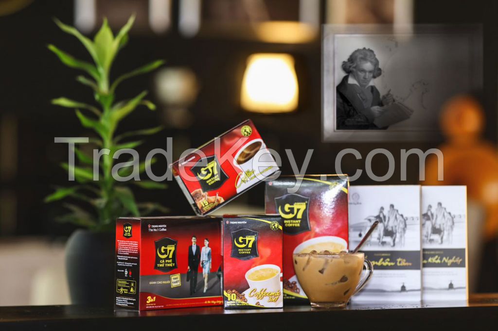 Vietnam Trung Nguyen Coffee Good Price - G7 3 in 1 Instant Coffee