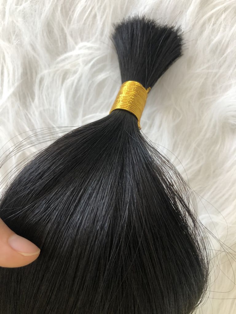 Double Darwn Bulk Hair Natrual Color