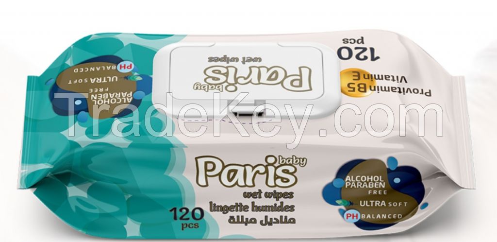 Premium Paris Wet Wipes