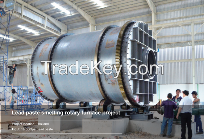 Lead Smelting Rotary Furnace