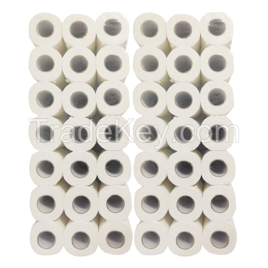 OEM packaging bags jumbo bathroom tissue toilet paper tissue rolls