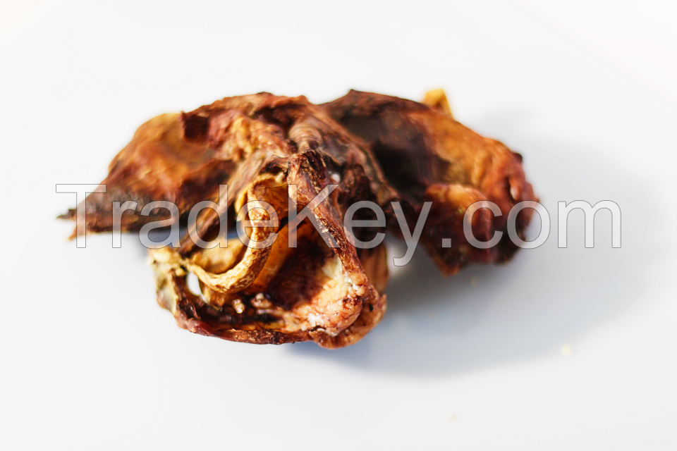 Dried beef larynx for dogs