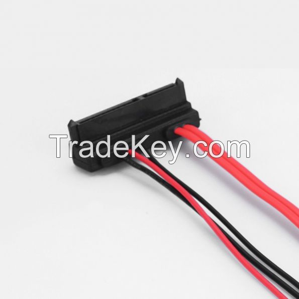 22 Pin to 7 Pin + 4pin SATA Cable