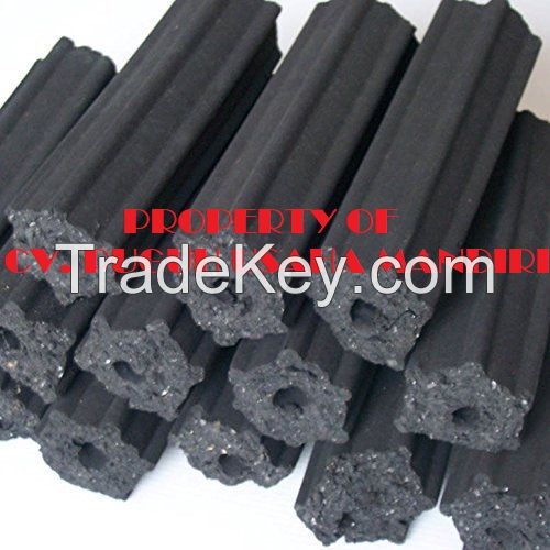 sawdust briquette