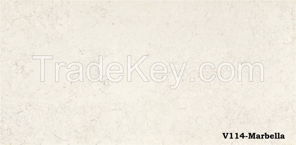 China bathroom quartz slabs carrara quartz Stone Slabs for Countertop