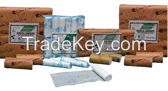 Cotton Bandage (Open wove Bandage BP-II)