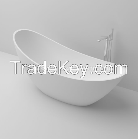 âsolid surface free standing soaking tub