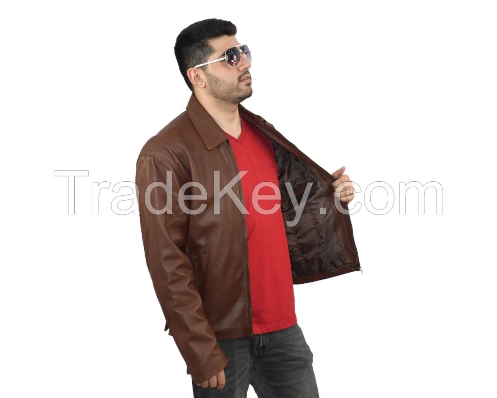 Motorbike Leather Jacket