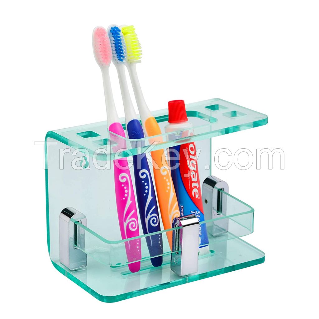 High quality low price 4 in 1 Bathroom waterproof Toothbrush Storage UVC Light Toothbrush sterilizer Holder