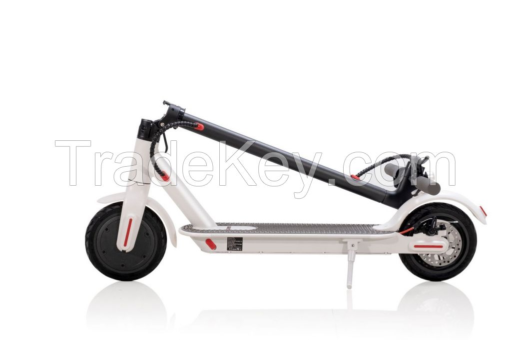 CHINAESCOOTERS.COM 8.5INCH 4.4AH BATTERY 10-15KMS DRIVE RANGE FOLDING ELECTRIC SCOOTERS CHINA OEM FACTORY E SCOOTER