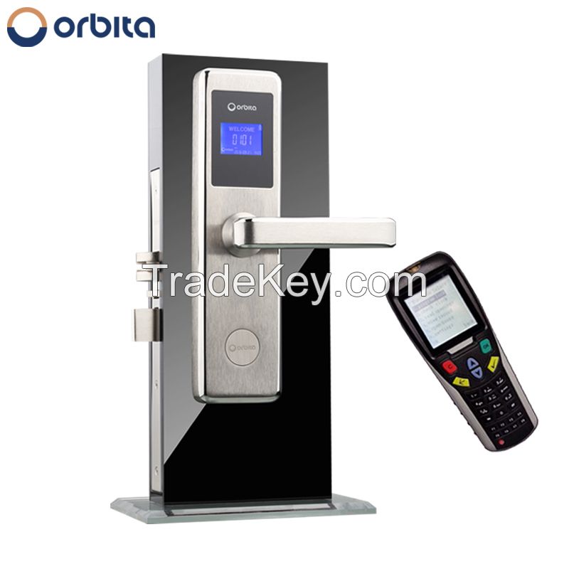 Orbita new fashion electronic smart card read hotel door electronic lock rfid card system