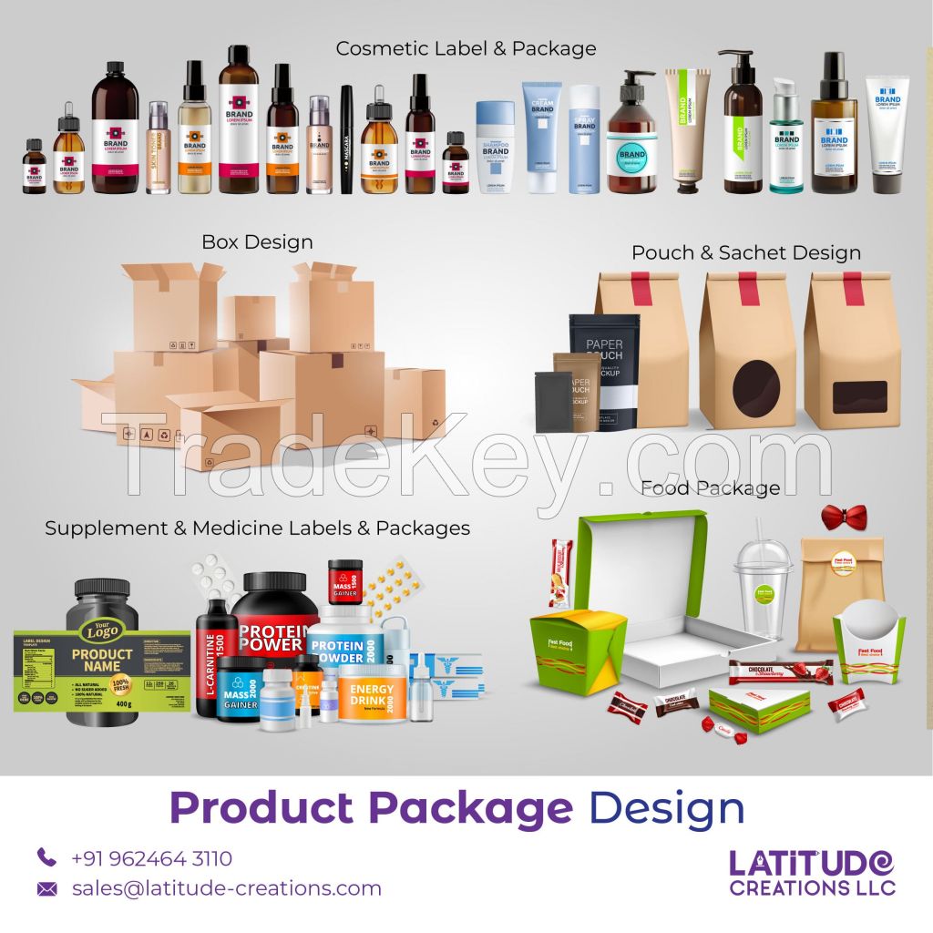 Product Package, Box &amp;amp;amp; Label Designs